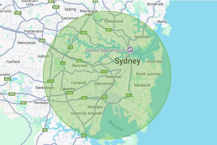 MR TREES service area